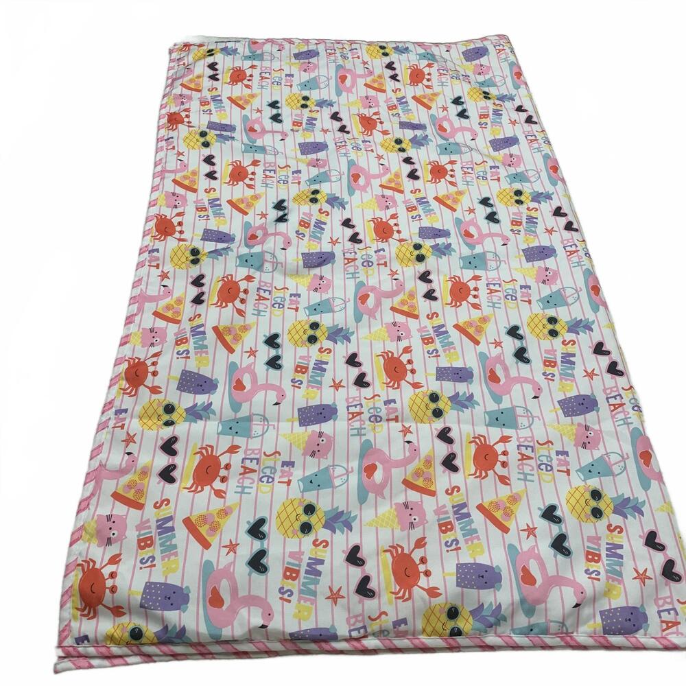 Tommy Bahama Colorful Summer Beach Blanket Sleeping Throw Kids - Picture 5 of 8